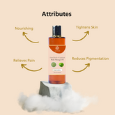 Body Massage Oil Fennel Seeds and Capsicum - Anti Cellulite 200ml